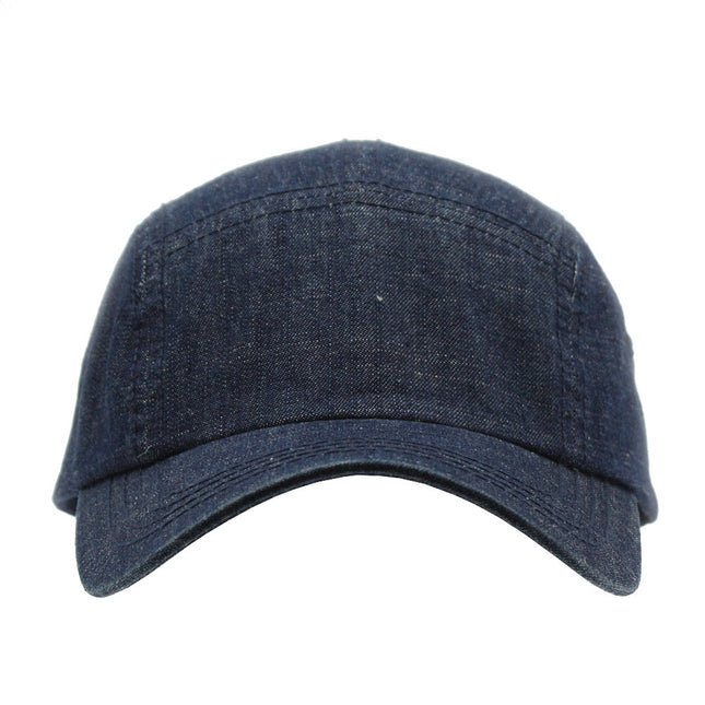 Denim Cotton Adjustable Baseball Camper Cap