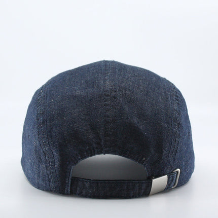 Denim Cotton Adjustable Baseball Camper Cap