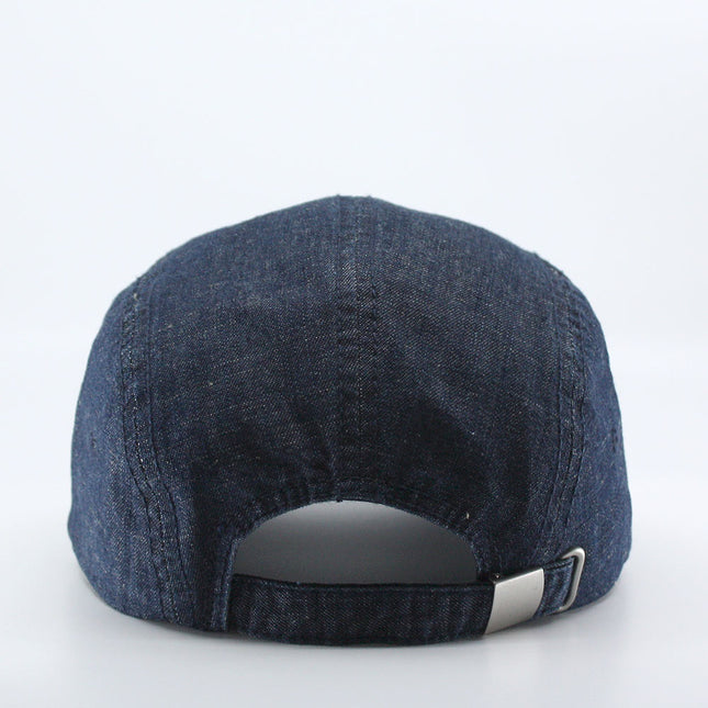 Denim Cotton Adjustable Baseball Camper Cap
