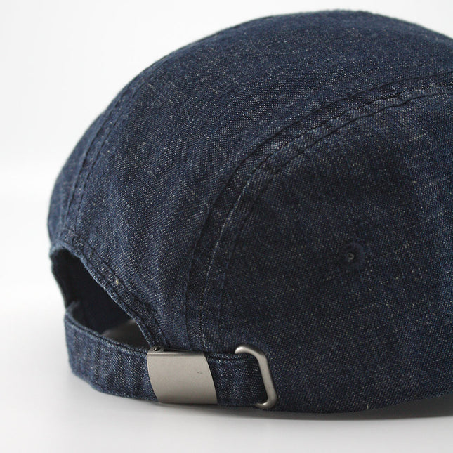 Denim Cotton Adjustable Baseball Camper Cap