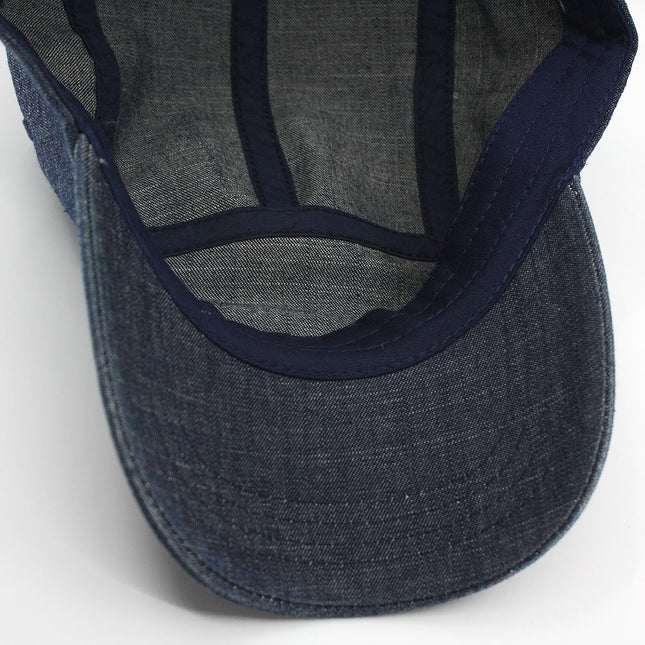 Denim Cotton Adjustable Baseball Camper Cap