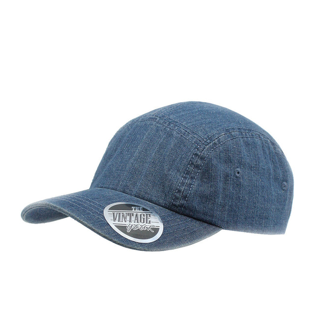 Denim Cotton Adjustable Baseball Camper Cap