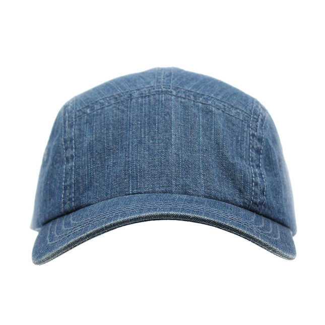 Denim Cotton Adjustable Baseball Camper Cap