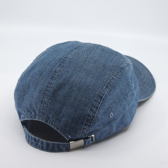 Denim Cotton Adjustable Baseball Camper Cap