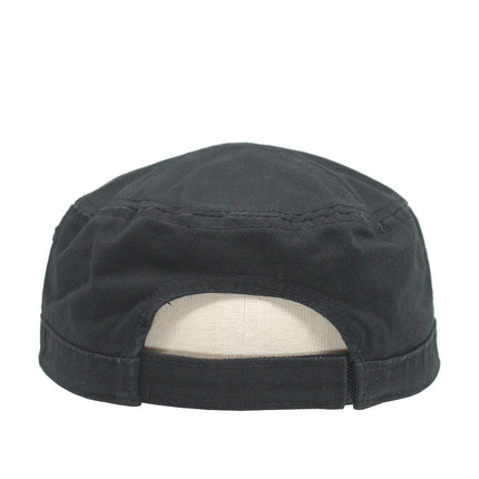 Enzyme Washed Camouflage Adjustable Military Army Cadet Cap