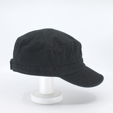 Enzyme Washed Camouflage Adjustable Military Army Cadet Cap