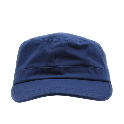 Enzyme Washed Camouflage Adjustable Military Army Cadet Cap