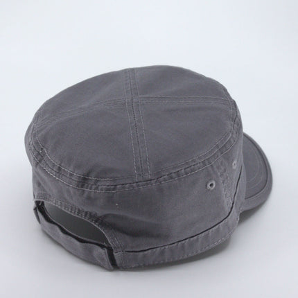 Enzyme Washed Camouflage Adjustable Military Army Cadet Cap