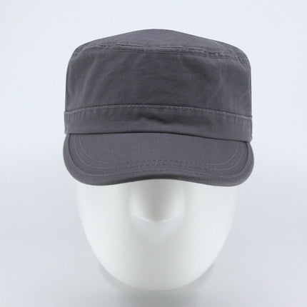 Enzyme Washed Camouflage Adjustable Military Army Cadet Cap