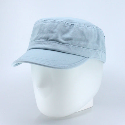 Enzyme Washed Camouflage Adjustable Military Army Cadet Cap