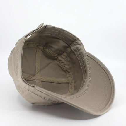Enzyme Washed Camouflage Adjustable Military Army Cadet Cap