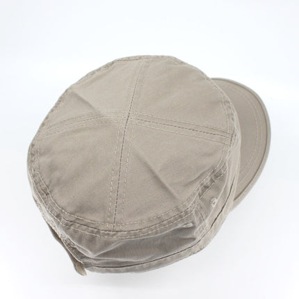 Enzyme Washed Camouflage Adjustable Military Army Cadet Cap