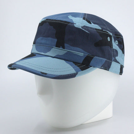 Enzyme Washed Camouflage Adjustable Military Army Cadet Cap