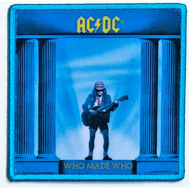 AC/DC Who Made Who Album Cover Printed Iron On Cotton Standard Patch
