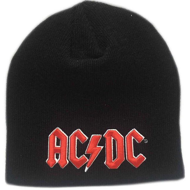 AC/DC Red 3D Logo Unisex Beanie Hat