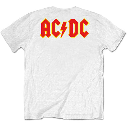 AC/DC Unisex Band Rock Alternative Cotton Back Print Short Sleeves Tee Shirt