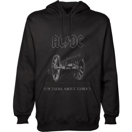 AC/DC About to Rock Unisex Cotton Long Sleeves Pullover Hoodie