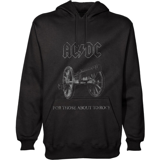 AC/DC About to Rock Unisex Cotton Long Sleeves Pullover Hoodie