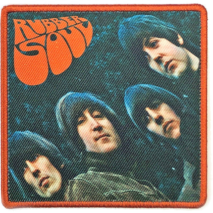 The Beatles Rubber Soul Album Cover Printed Cotton Iron On Standard Patch