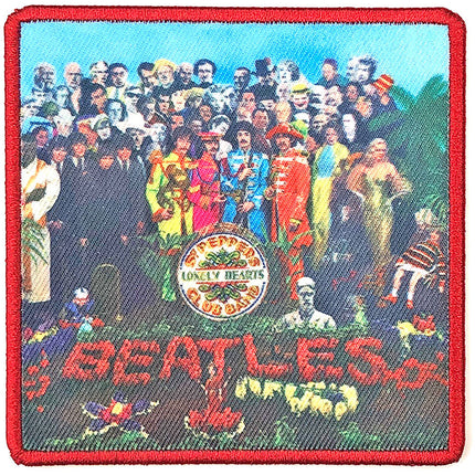 The Beatles Sgt. Pepper's…. Album Cover Printed Cotton Iron On Standard Patch