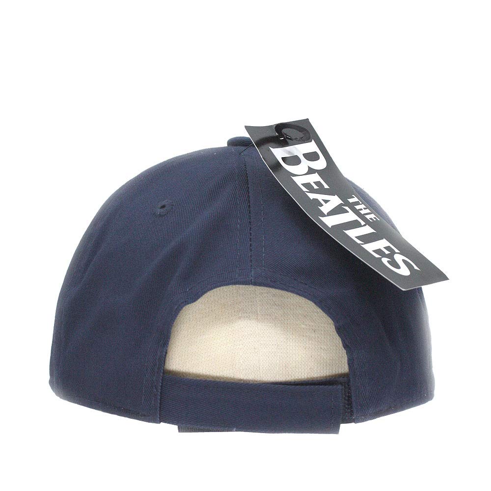 The Beatles Sgt. Pepper’s Drum Logo Baseball Cap – Navy, Embroidered