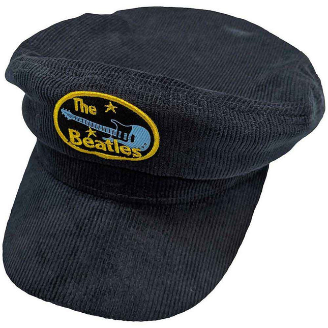 The Beatles Help! Unisex Corduroy Hat Oval Logo Navy