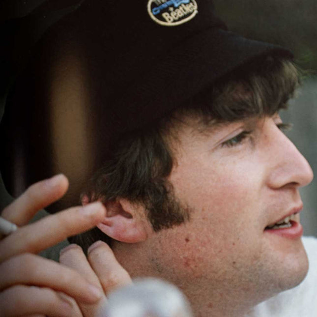The Beatles Help! Unisex Corduroy Hat Oval Logo Navy