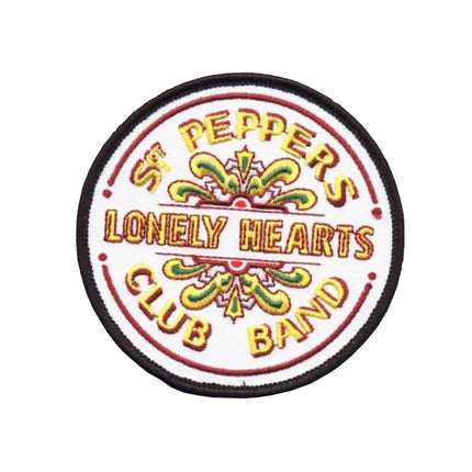 The Beatles Sgt Pepper Drum Cotton Iron On Standard Woven Patch