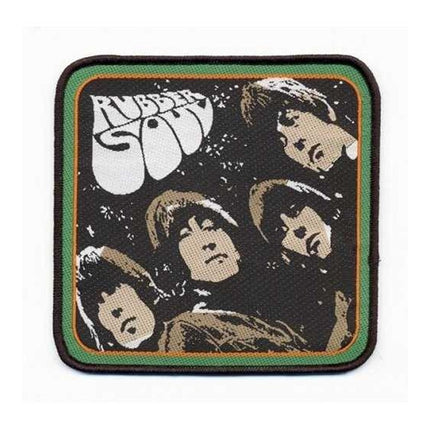 The Beatles Rubber Soul Album Cotton Iron On Standard Woven Patch