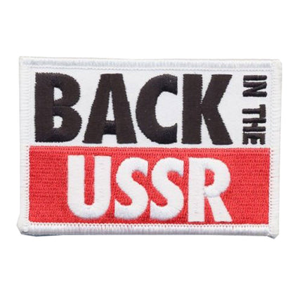 The Beatles Back in the USSR Cotton Iron On Standard Woven Patch