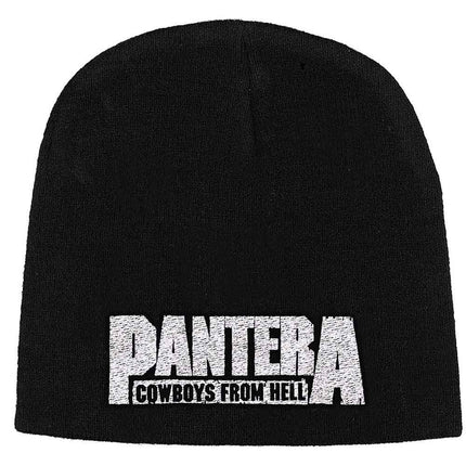 Pantera Unisex Beanie Hat Cowboys from Hell 1 Black