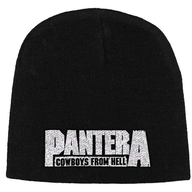 Pantera Unisex Beanie Hat Cowboys from Hell 1 Black