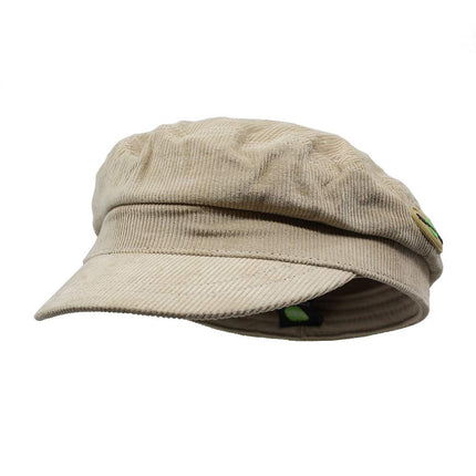 The Beatles Help! Unisex Corduroy Badge Hat Beige XL
