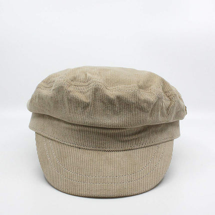 The Beatles Help! Unisex Corduroy Badge Hat Beige XL