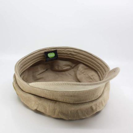 The Beatles Help! Unisex Corduroy Badge Hat Beige XL