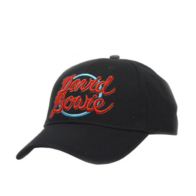 David Bowie 1978 World Tour Unisex Cotton Adjustable Baseball Cap Black