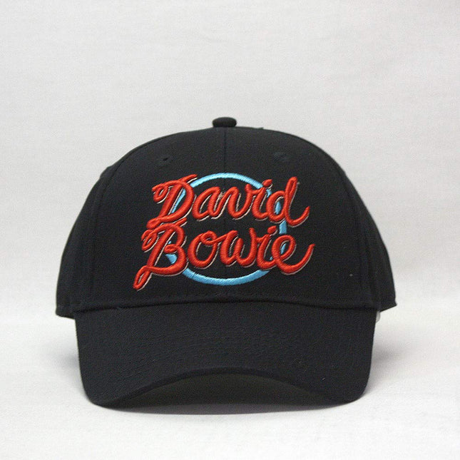 David Bowie 1978 World Tour Unisex Cotton Adjustable Baseball Cap Black