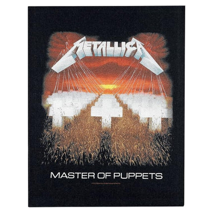 Metallica Master of Puppets Sew On Back Patch