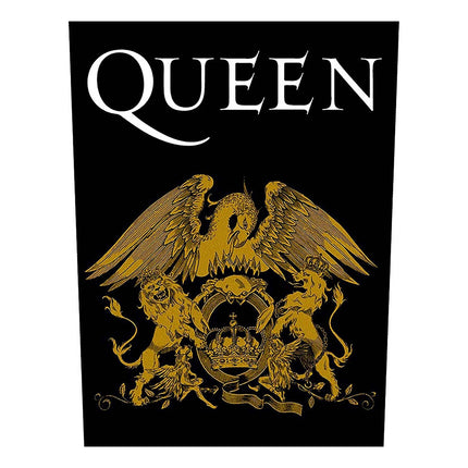 Queen Classic Rock Back Patch - Crest