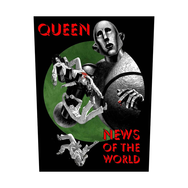 Queen Classic Rock Back Patch - News of the World