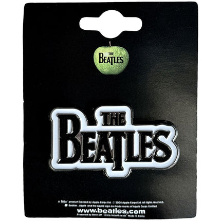 The Beatles Rock and Roll Iconic Metal Pin Badge - Drop T Logo
