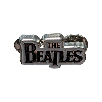 The Beatles Rock and Roll Iconic Metal Pin Badge - Drop T Logo