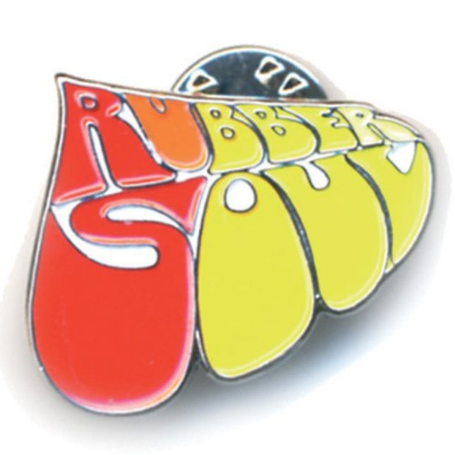 The Beatles Rock and Roll Iconic Metal Pin Badge - Rubber Soul