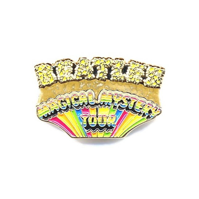 The Beatles Rock and Roll Iconic Metal Pin Badge - Magical Mystery Tour