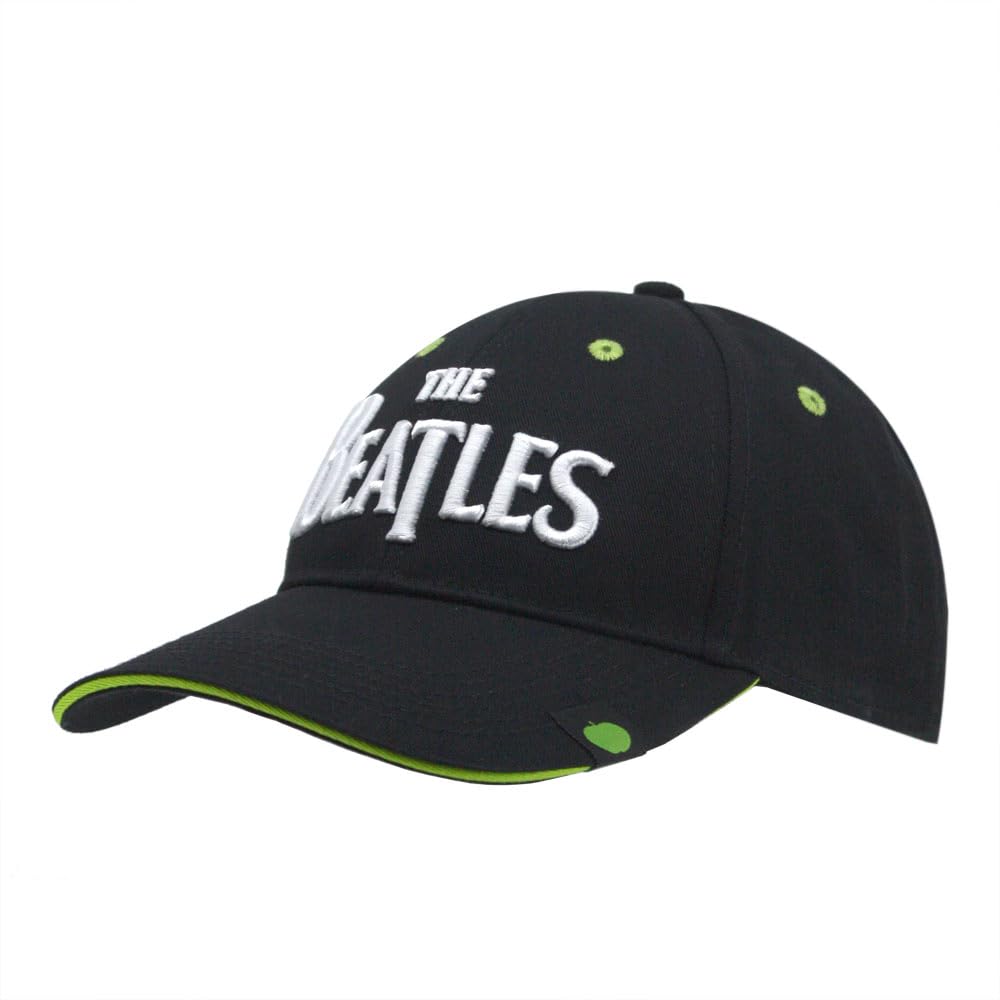 Pop Embroidered Low Profile Baseball Cap - 100% Brushed Cotton Twill, Adjustable Strap, Unstructured (Black) - View #9