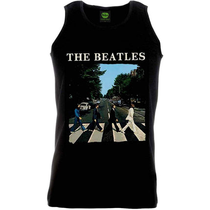 The Beatles Abbey Road Tank Top Iconic Muscle Sleeveless Tee Shirt Classic Rock Fans Medium