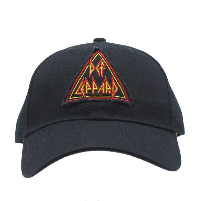 Def Leppard Tri Band Logo Unisex Cotton Adjustable Snapback Baseball Cap
