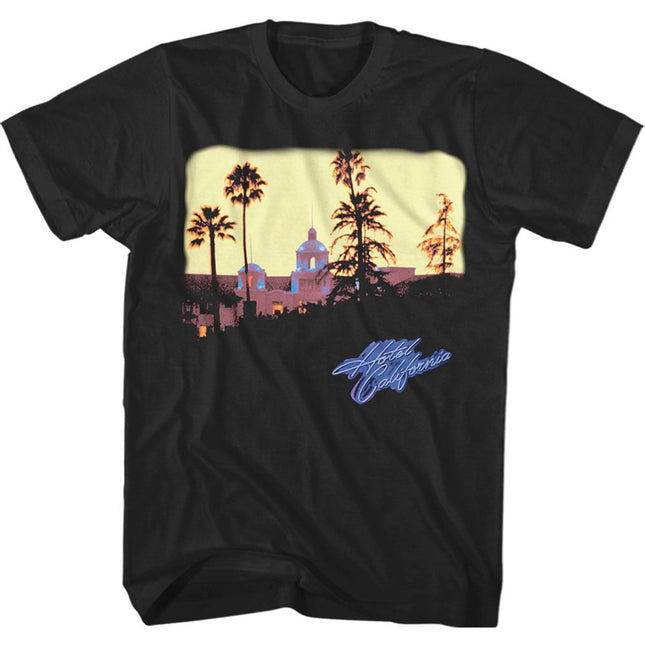 The Eagles Band Rock Alternative Cotton Hotel California Unisex Short Sleeves Tee Shirt