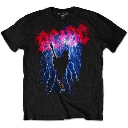 AC/DC Unisex Thunderstruck Cotton Short Sleeves Tee Shirt Black