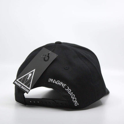 Imagine Dragons Unisex Cotton Adjustable Baseball Cap Triangle Logo Black